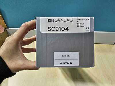 Novadaq Pinpoint Laparoscopes SC9104 - 10mm, 0° Serial Number Z1303326